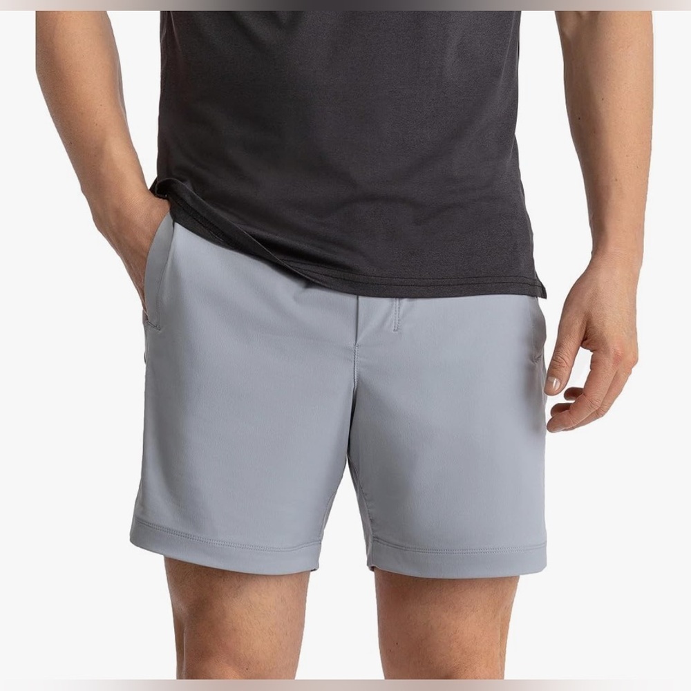 MEN’S Birddogs Light Gray Shorts - Picture 2 of 8